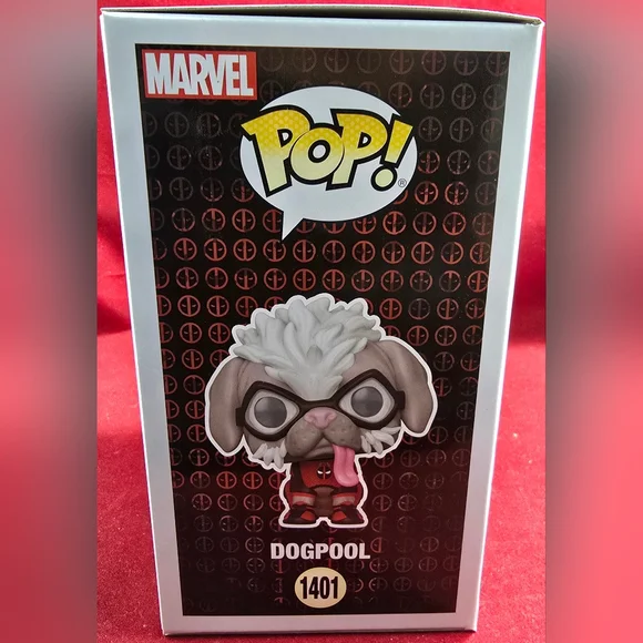 Dogpool funko # 1401 (nib) With Pop Protector - Picture 6 of 7